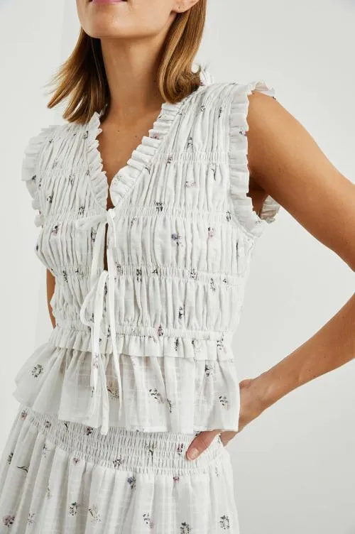 Women Rails Tops Martine Top Lilac Roses Women Rails Tops Martine Top Lilac Roses