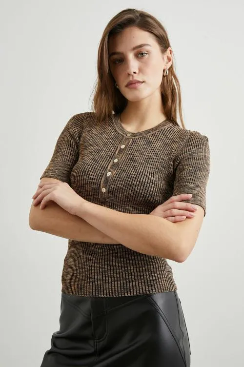 Women Rails Tops Toni Top Mocha Space Dye Women Rails Tops Toni Top Mocha Space Dye