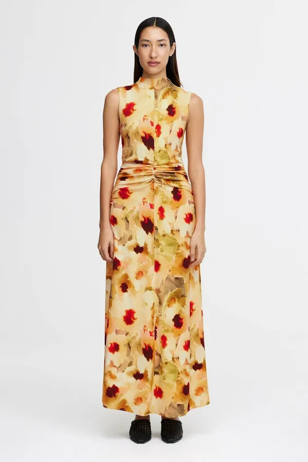 Women REDHILL MAXI DRESS Poppy Bouquet Acler Maxi Dresses