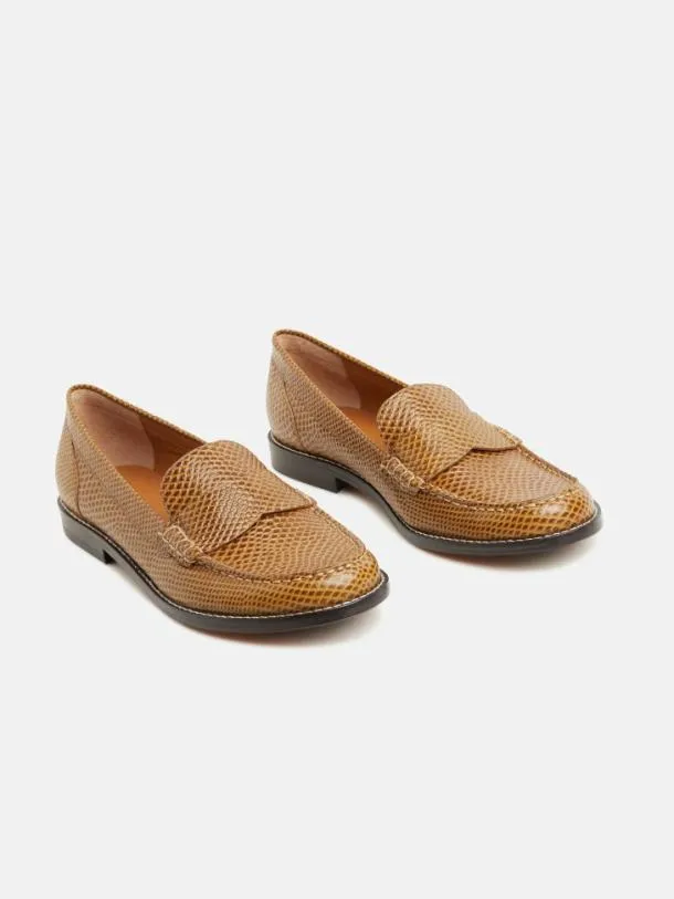 Women RENA Snakeeffect Gobi Clergerie Loafers and Moccasins