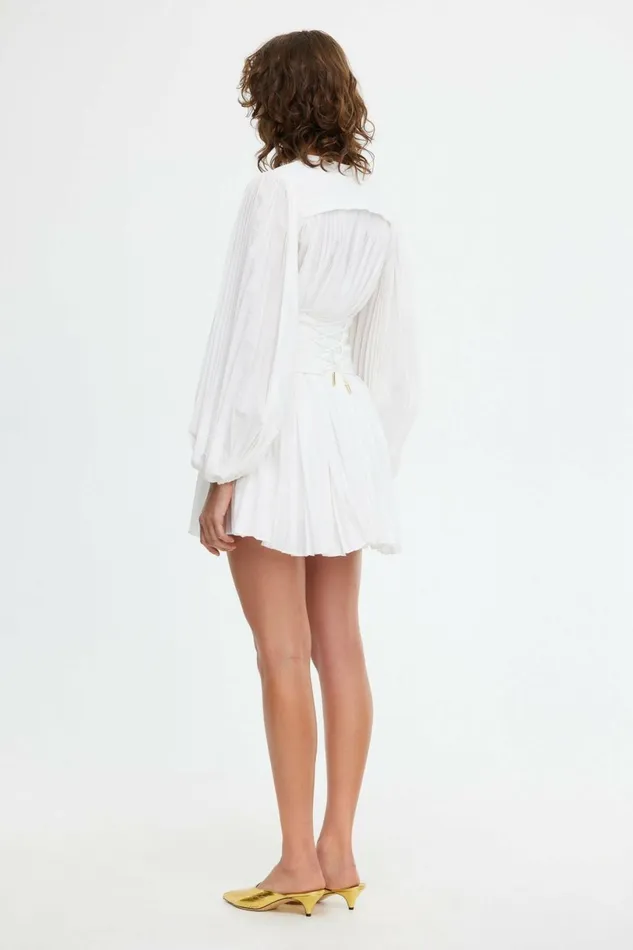 Women RHODES MINI DRESS Ivory Acler Mini Dresses