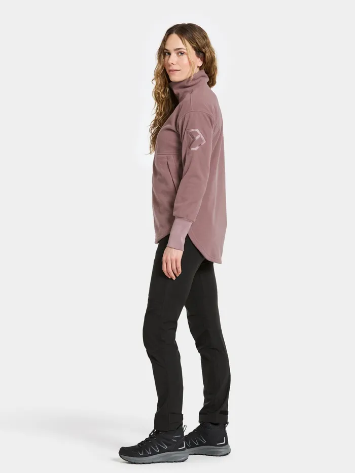 Women Ronja FullZip Faded Wine Didriksons Spring Jackets