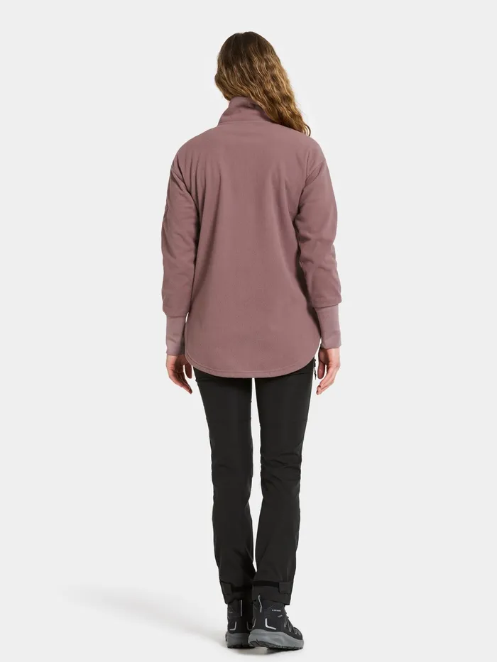 Women Ronja FullZip Faded Wine Didriksons Spring Jackets