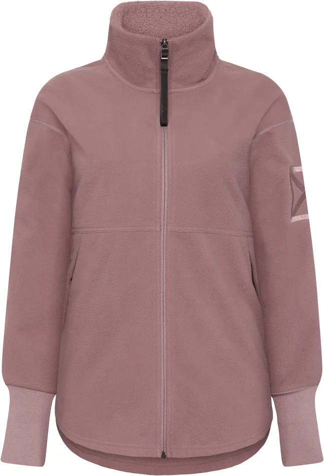 Women Ronja FullZip Faded Wine Didriksons Spring Jackets