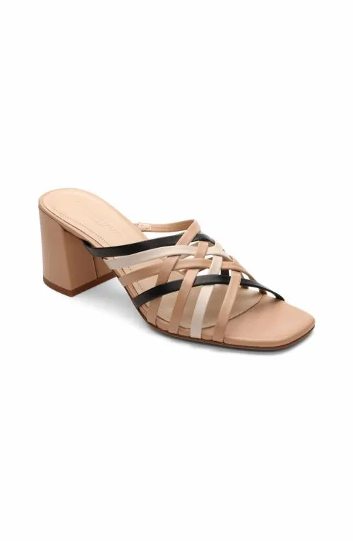 Women Sandals Liverpool Los Angeles Laderna Slip On Sandal Nude Ecru Black