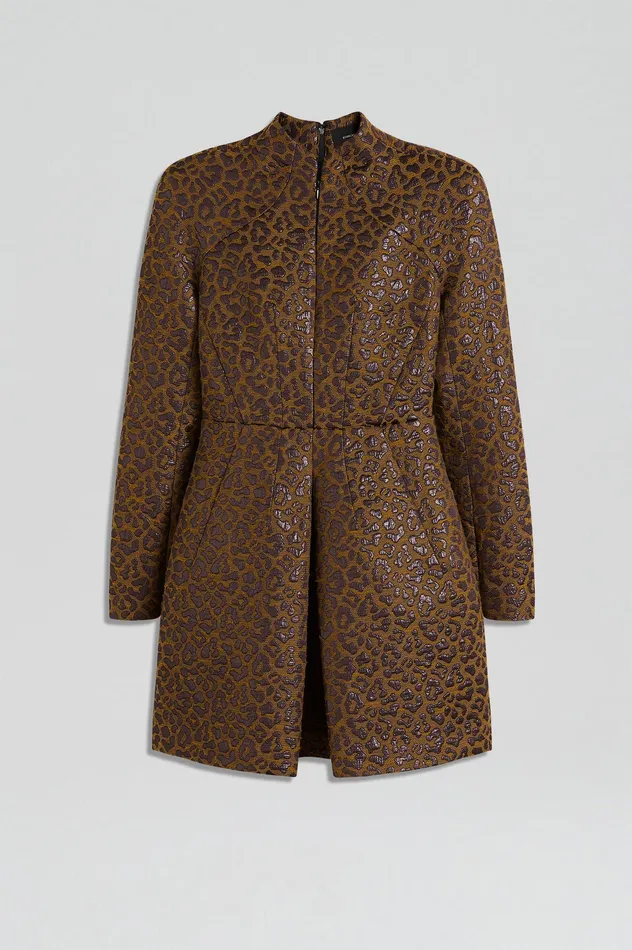 Women Scanlan Theodore OCELOT TAILORED DRESS MORO Dresses Women Scanlan Theodore OCELOT TAILORED DRESS MORO Dresses