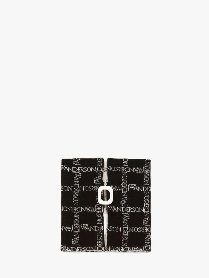 Women SCARVES and NECKBANDS JW Anderson LOGO GRID NECKBAND WITH JWA PULLER Blackoff White Women SCARVES and NECKBANDS JW Anderson LOGO GRID NECKBAND WITH JWA PULLER Blackoff White