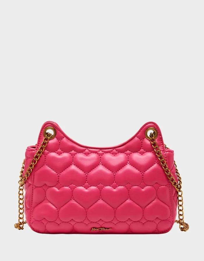 Women SHE BOWS CROSSBODY PINK Pink Betsey Johnson Women SHE BOWS CROSSBODY PINK Pink Betsey Johnson