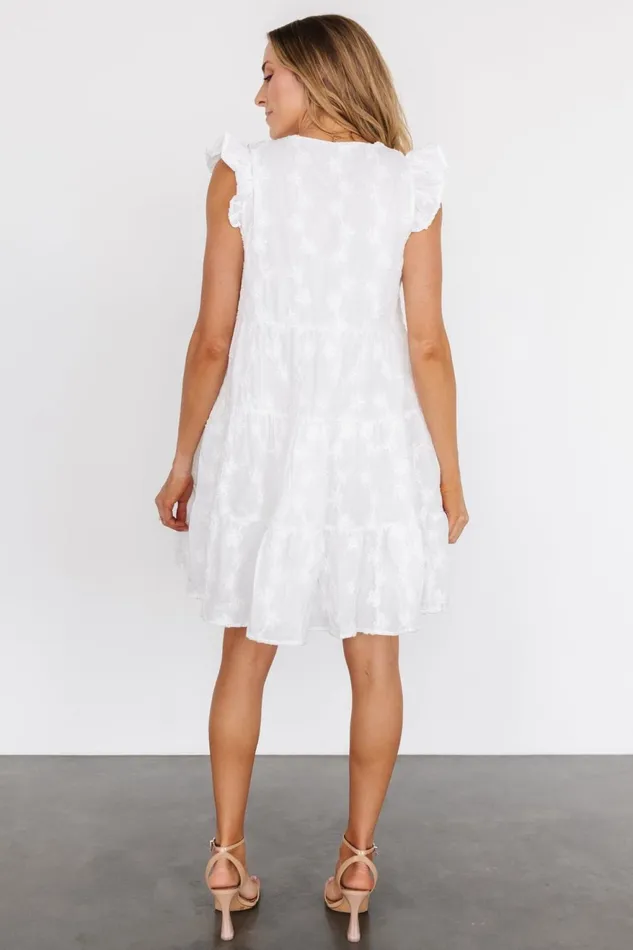 Women Short Dresses Baltic Born Kayla Button Up Short Dress Off White Women Short Dresses Baltic Born Kayla Button Up Short Dress Off White