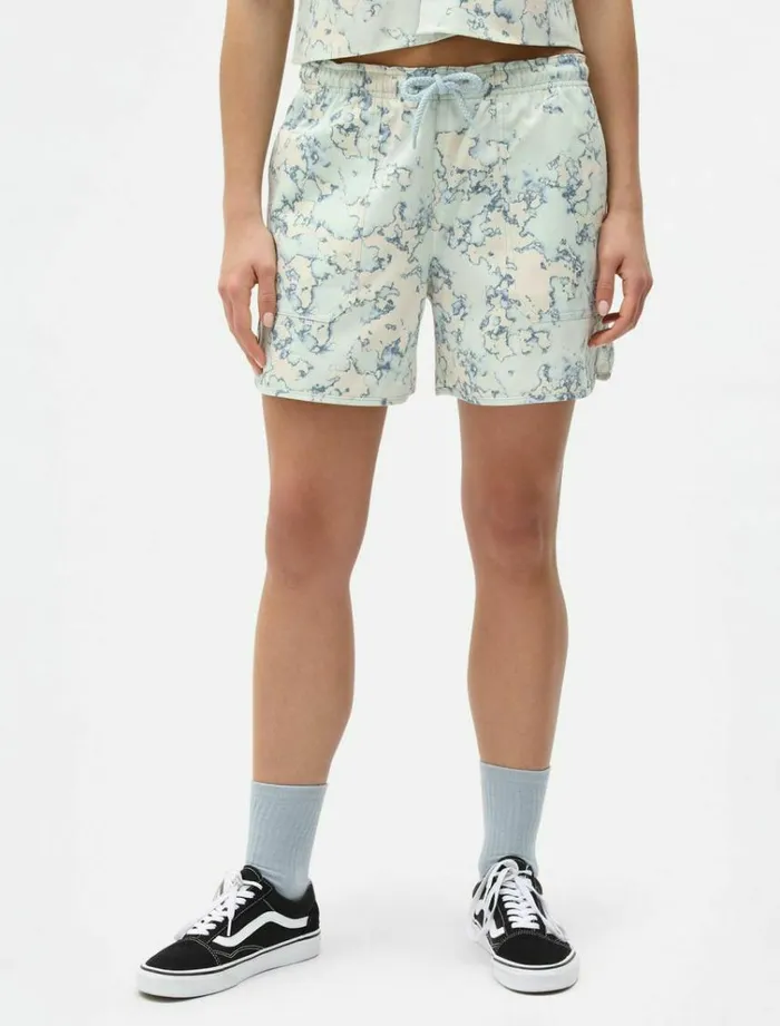 Women Shorts Dickies Sunburg Short Fog Blue