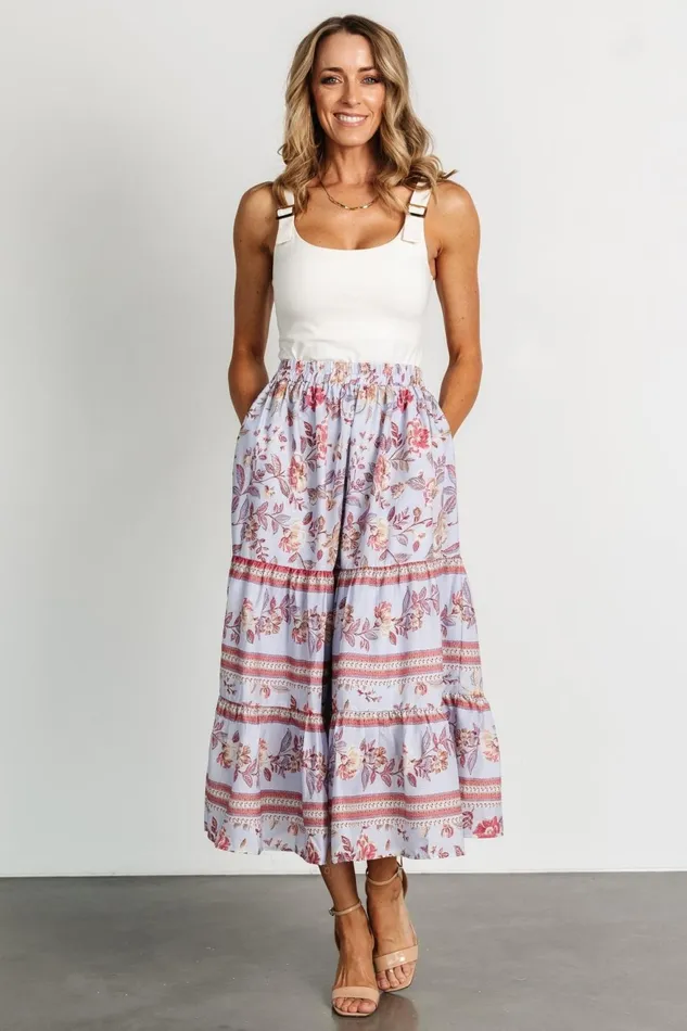 Women Skirts Baltic Born Meg Skirt Periwinkle Multi Women Skirts Baltic Born Meg Skirt Periwinkle Multi