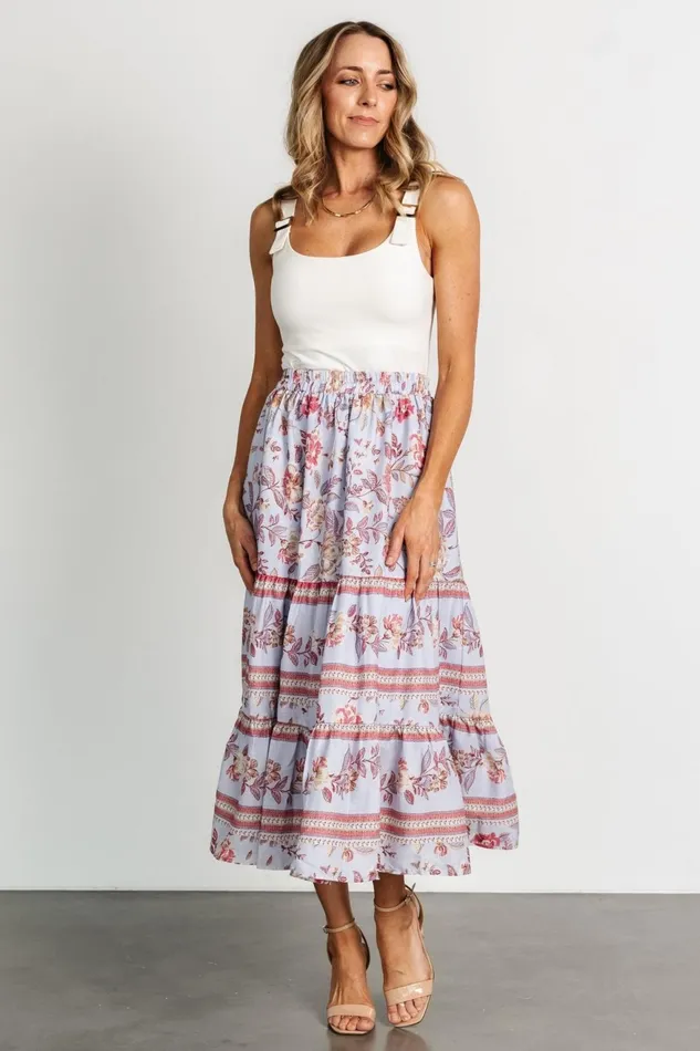 Women Skirts Baltic Born Meg Skirt Periwinkle Multi Women Skirts Baltic Born Meg Skirt Periwinkle Multi