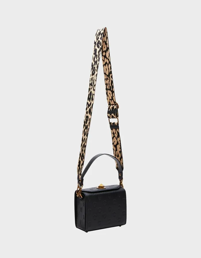 Women SKULLICIOUS BOX BAG BLACK Betsey Johnson Women SKULLICIOUS BOX BAG BLACK Betsey Johnson
