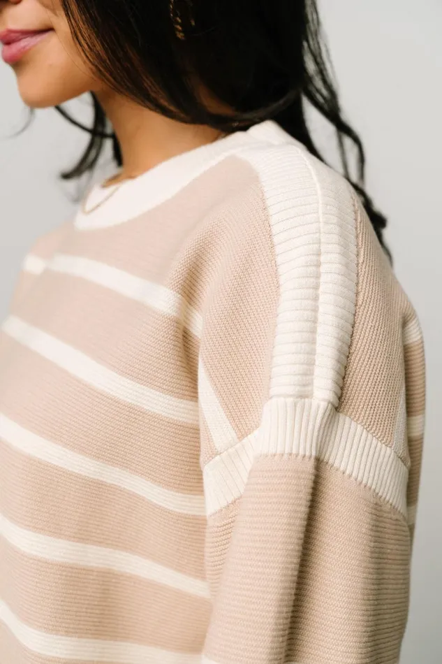 Women Sweaters Baltic Born Conway Striped Sweater Natural Women Sweaters Baltic Born Conway Striped Sweater Natural