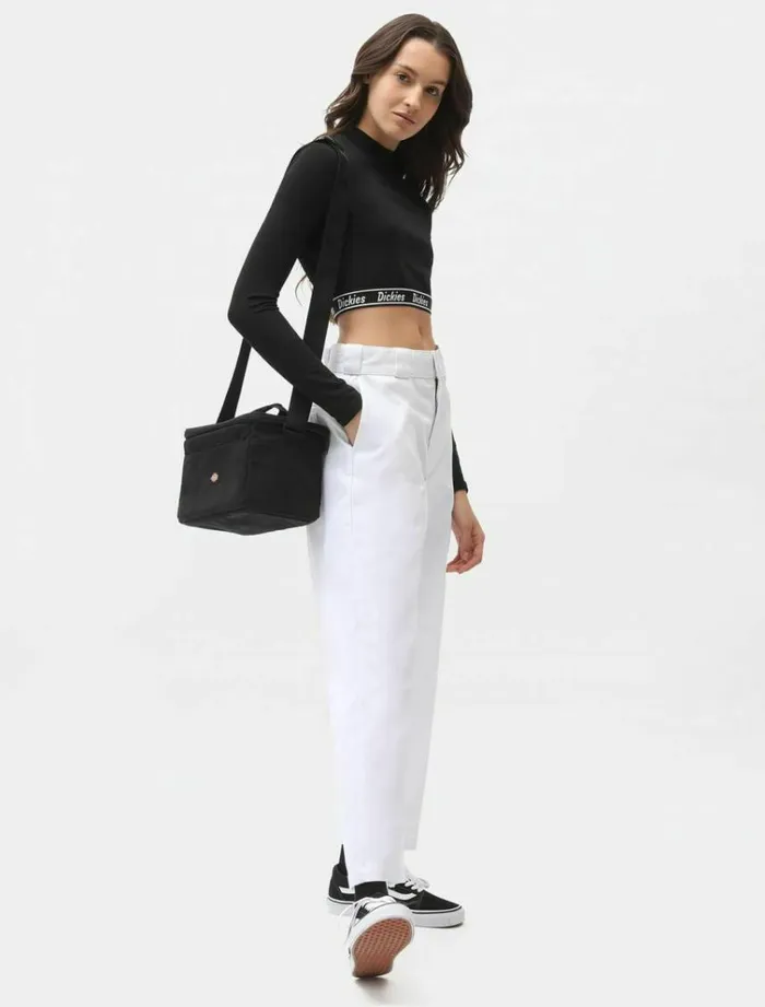 Women TShirts and Tops Dickies Petersburg Crop TShirt Black