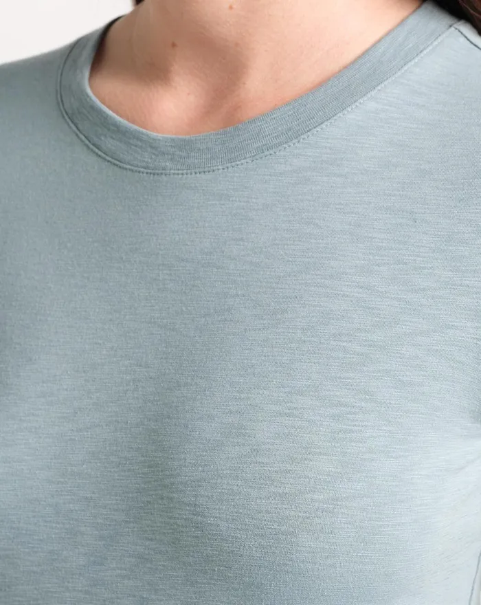 Women Tees TravisMathew CLOUD JERSEY TEE Trooper