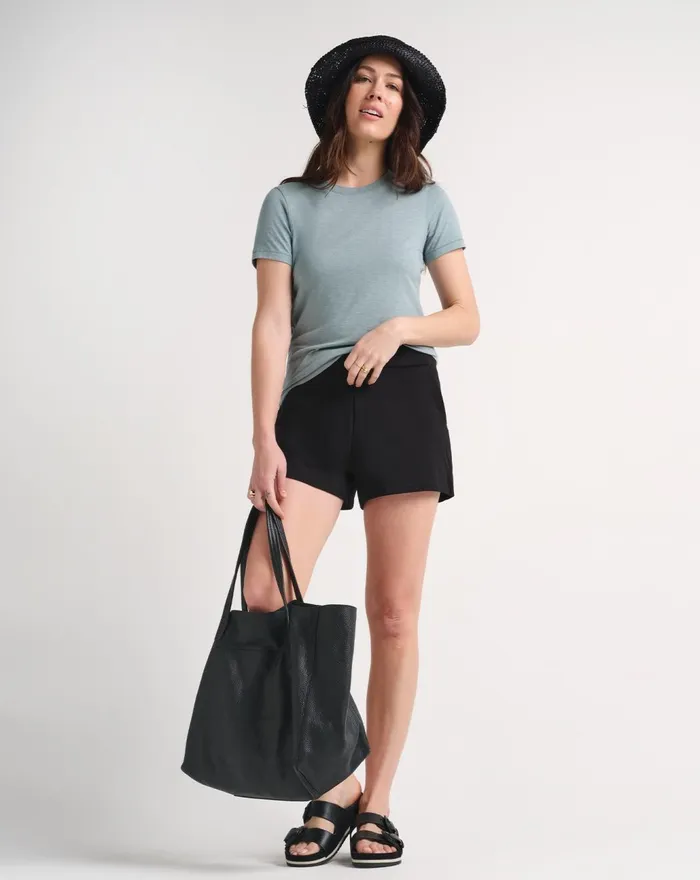 Women Tees TravisMathew CLOUD JERSEY TEE Trooper