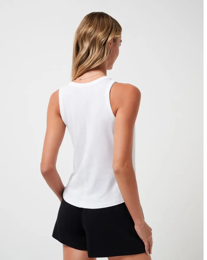 Women Tees TravisMathew WOMENS CLOUD TANK 20 White