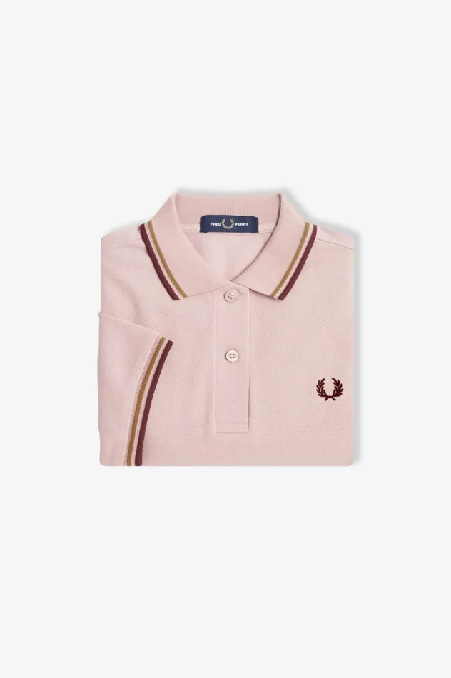Women The ShirtG3600 Dusty Rose Pinkshaded Stoneoxblood Fred Perry The Fred Perry Shirt Women The ShirtG3600 Dusty Rose Pinkshaded Stoneoxblood Fred Perry The Fred Perry Shirt