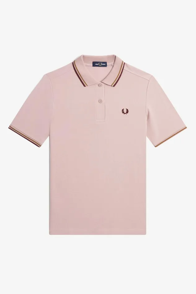 Women The ShirtG3600 Dusty Rose Pinkshaded Stoneoxblood Fred Perry The Fred Perry Shirt