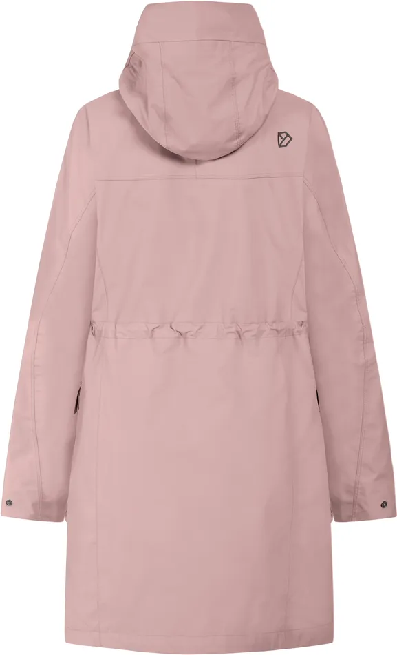 Women Thelma Parka Oyster Lilac Didriksons Autumn Jackets