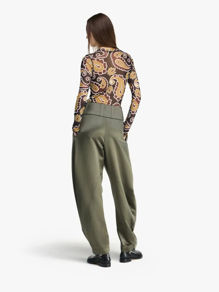 Women Tops and Shirts JW Anderson LONG SLEEVE UNDERPINNING Red Brown Women Tops and Shirts JW Anderson LONG SLEEVE UNDERPINNING Red Brown