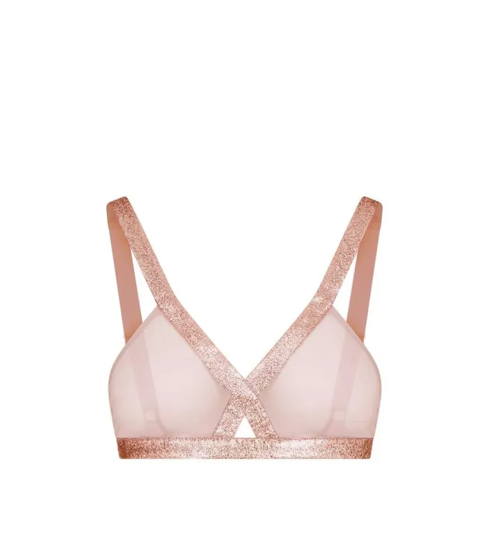 Women Tops Tom Ford Iridescent Sable039 And Tulle Bra