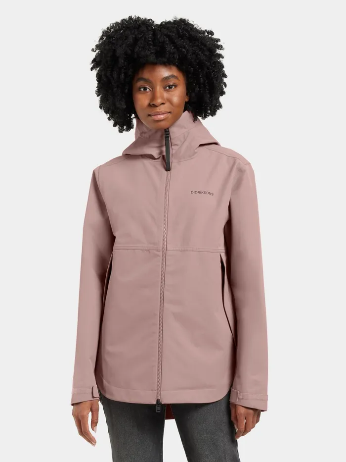 Women Tove Jacket Faded Wine Didriksons Spring Jackets