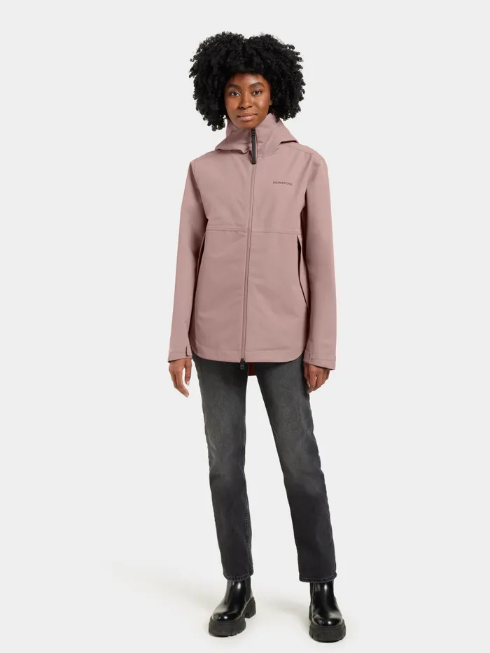 Women Tove Jacket Faded Wine Didriksons Spring Jackets
