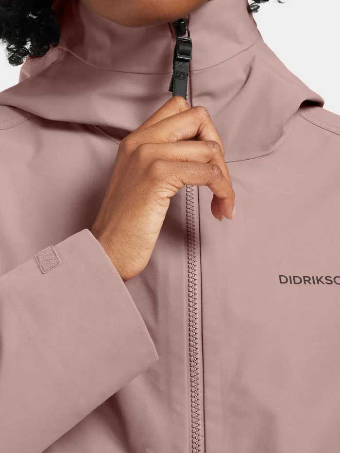 Women Tove Jacket Faded Wine Didriksons Spring Jackets