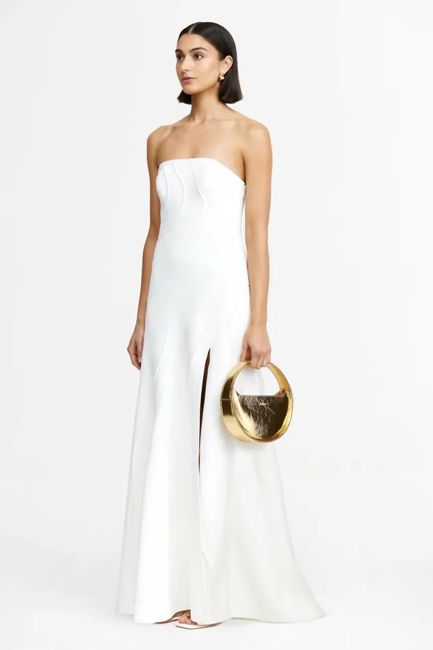 Women TREVEN GOWN Ivory Acler White Dresses