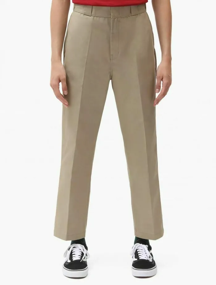 Women Trousers Dickies 874 Cropped Pant Khaki