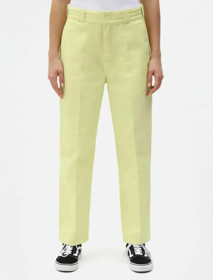 Women Trousers Dickies Elizaville Work Pant Mellow Green