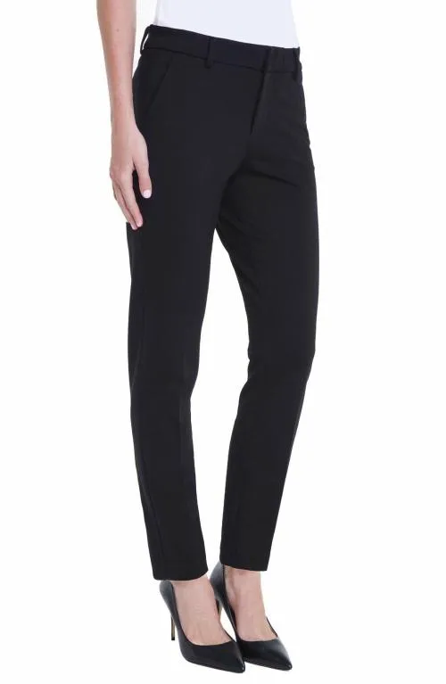 Women Trousers Liverpool Los Angeles Kelsey Knit Trouser Super Stretch Black