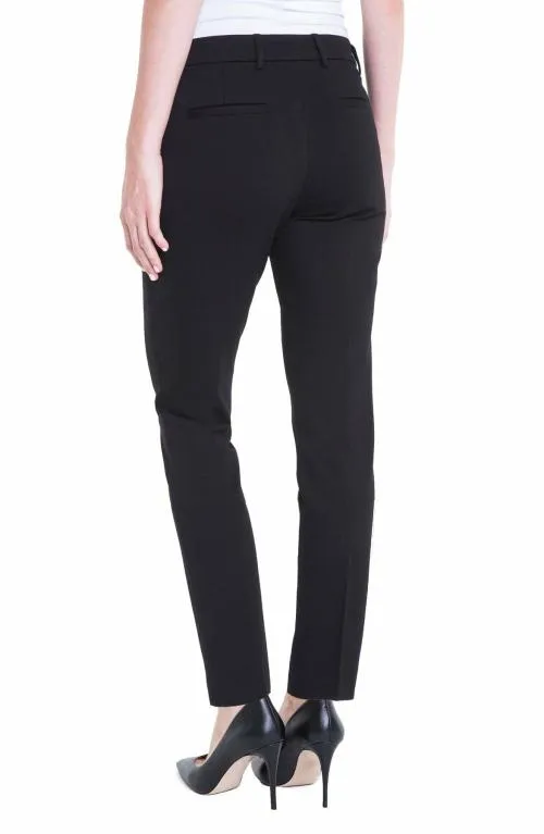 Women Trousers Liverpool Los Angeles Kelsey Knit Trouser Super Stretch Black