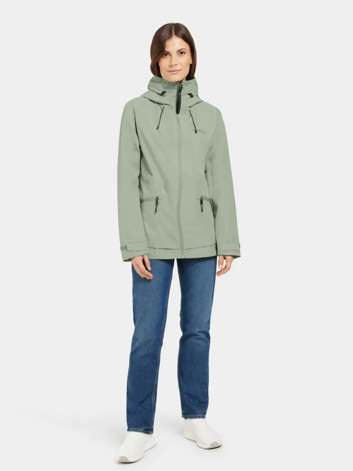 Women Turvi Jacket Wilted Leaf Didriksons Spring Jackets