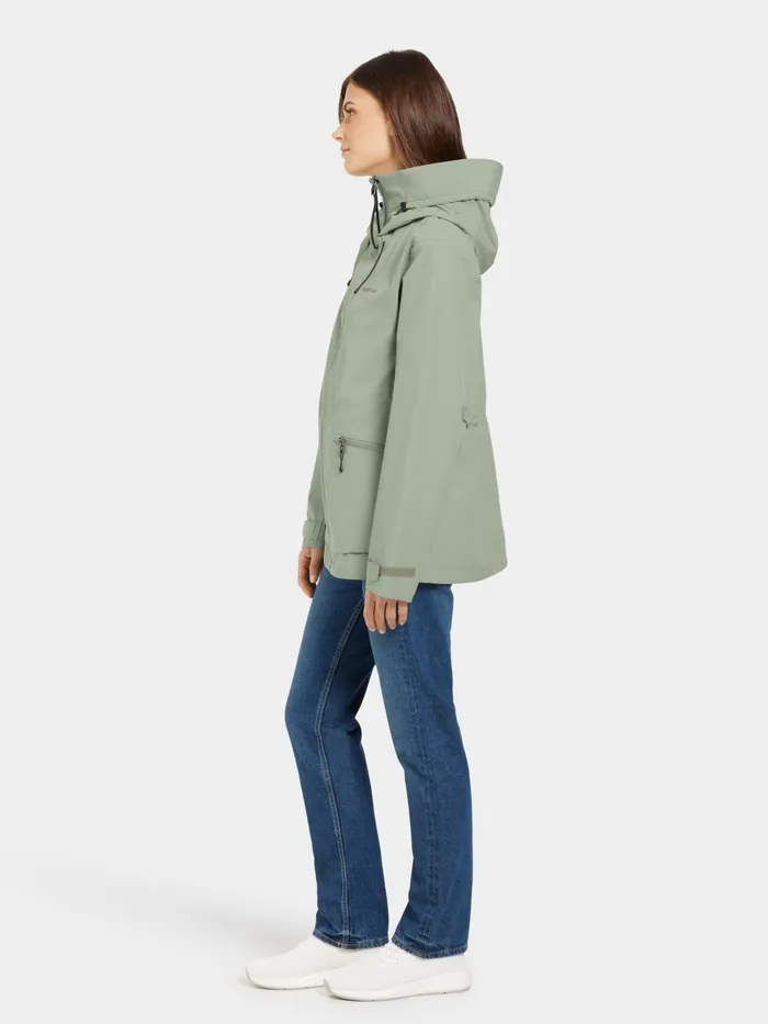 Women Turvi Jacket Wilted Leaf Didriksons Spring Jackets