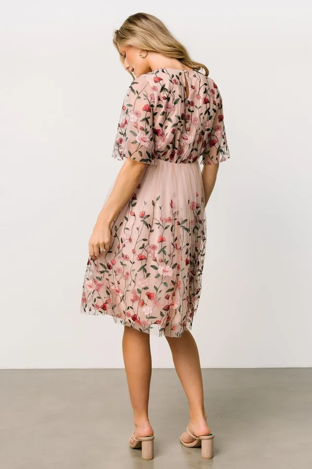 Women Wedding Guest Baltic Born Duchess Tulle Dress Rose Garden Women Wedding Guest Baltic Born Duchess Tulle Dress Rose Garden