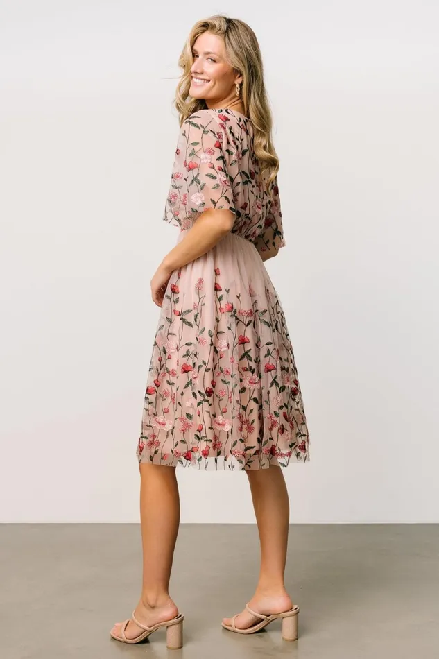 Women Wedding Guest Baltic Born Duchess Tulle Dress Rose Garden Women Wedding Guest Baltic Born Duchess Tulle Dress Rose Garden