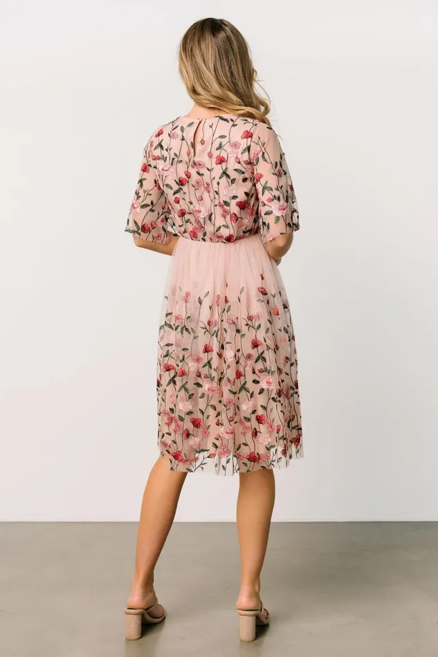 Women Wedding Guest Baltic Born Duchess Tulle Dress Rose Garden Women Wedding Guest Baltic Born Duchess Tulle Dress Rose Garden