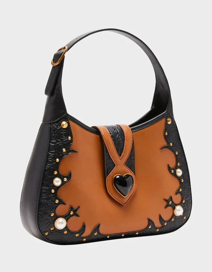 Women WESTERN SHOULDER BAG BROWN Brown Betsey Johnson Women WESTERN SHOULDER BAG BROWN Brown Betsey Johnson