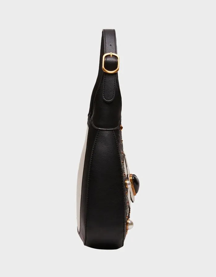 Women WESTERN SHOULDER BAG WHITE White Betsey Johnson Women WESTERN SHOULDER BAG WHITE White Betsey Johnson