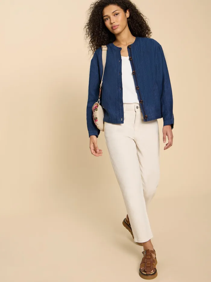 Women White Stuff Clothing Adele Linen Jacket
