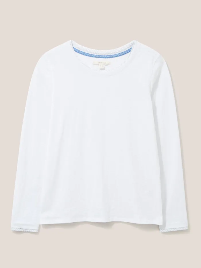 Women White Stuff Clothing ANNABEL LS TEE Women White Stuff Clothing ANNABEL LS TEE