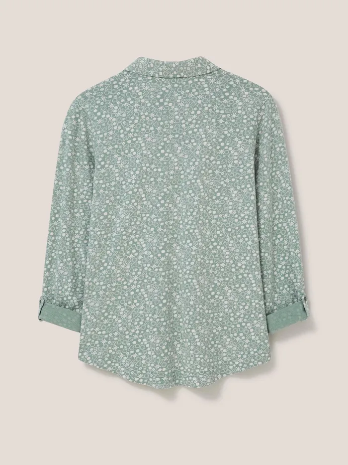 Women White Stuff Clothing Annie Jersey Fairtrade Cotton Shirt Women White Stuff Clothing Annie Jersey Fairtrade Cotton Shirt