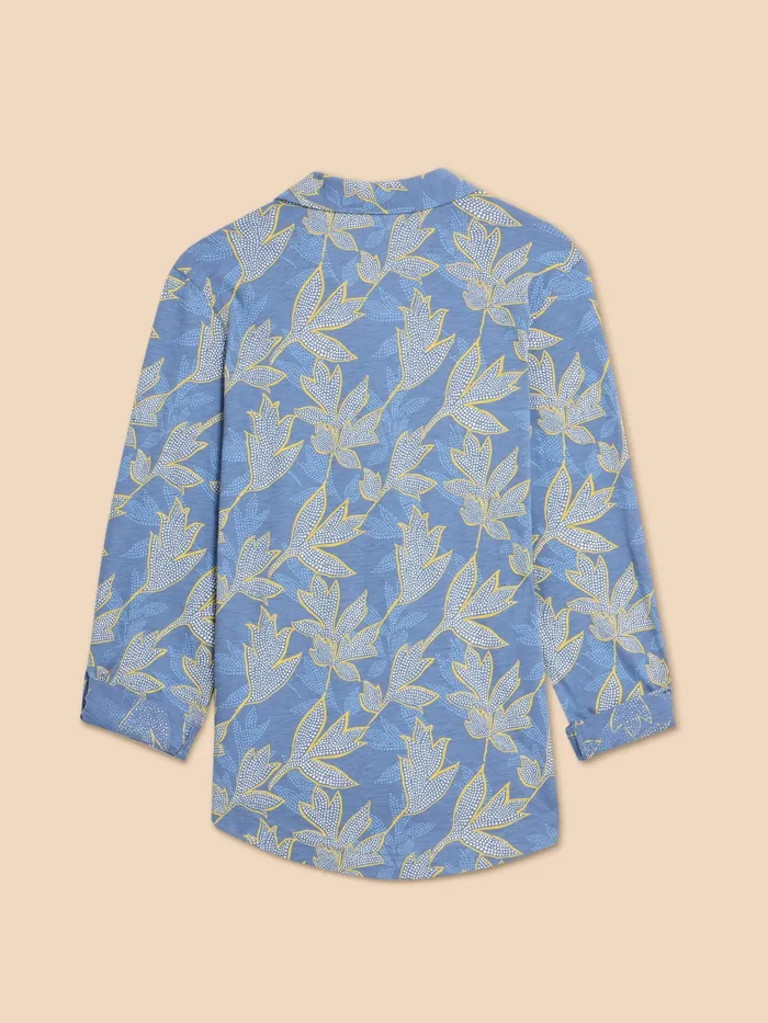 Women White Stuff Clothing ANNIE PRINTED COTTON SHIRT Women White Stuff Clothing ANNIE PRINTED COTTON SHIRT