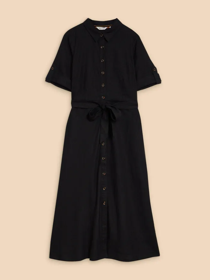 Women White Stuff Clothing Beth Linen Blend Shirt Dress Women White Stuff Clothing Beth Linen Blend Shirt Dress
