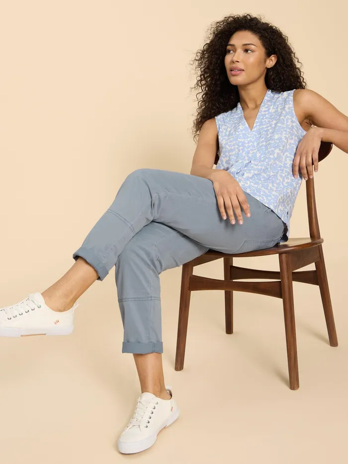 Women White Stuff Clothing Blaire Cotton Blend Trouser Women White Stuff Clothing Blaire Cotton Blend Trouser