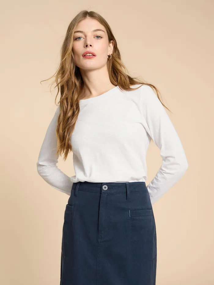 Women White Stuff Clothing CLARA LS TEE