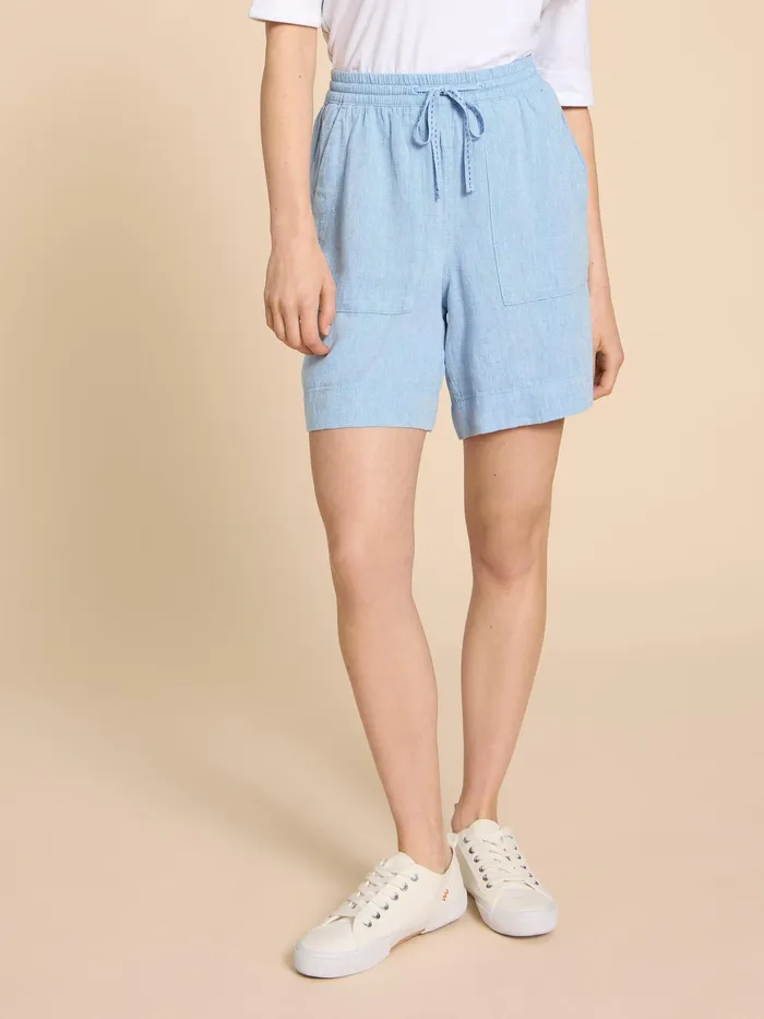 Women White Stuff Clothing Elle Linen Blend Short Women White Stuff Clothing Elle Linen Blend Short